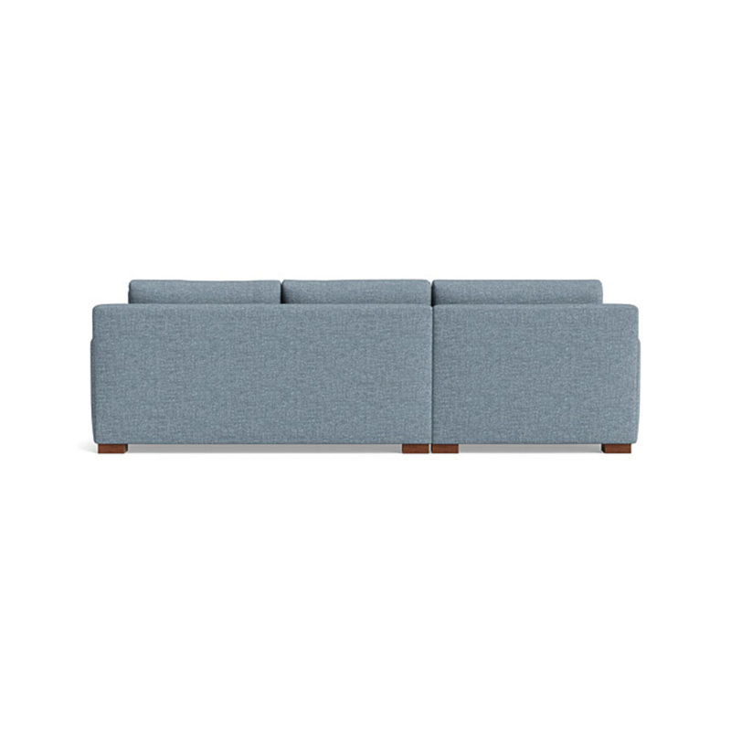 Catalina Chaise Sectional, Performance Weave - Natural, Left Hand Facing