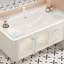 Armoire de salle de bain légère de luxe de style français crème