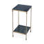 Larkin Marble & Iron Side Table-166215891