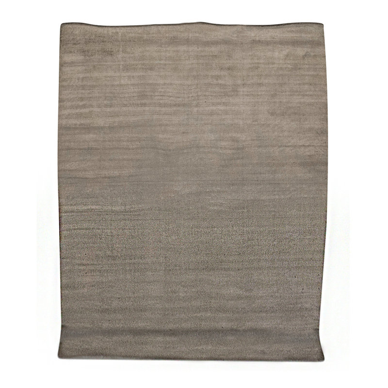 Wool Area Rug in Silver