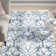 Domingues Hand Tufted Wool/Viscose/Cotton Rug in Navy/Gray