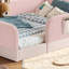 Grand lit à plancher tapissier avec rails et poche de rangement latérale-883879344-883879247