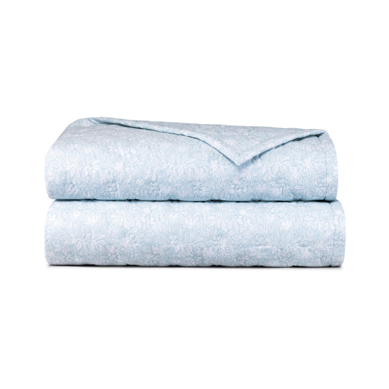 Capri Coverlet, Blue, Queen Coverlet