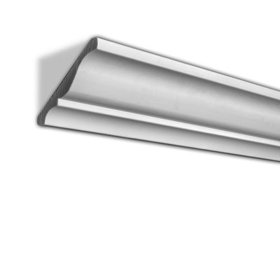 Plain Recycled Polystyrene Crown Moulding Pro PK