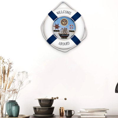 Marine Dream: Nautical Decor Wall Clock Vintage