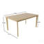 Table de salle à manger rectangulaire