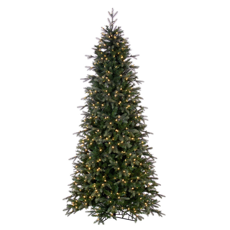 7.5' H Lighted Artificial Pine Christmas Tree