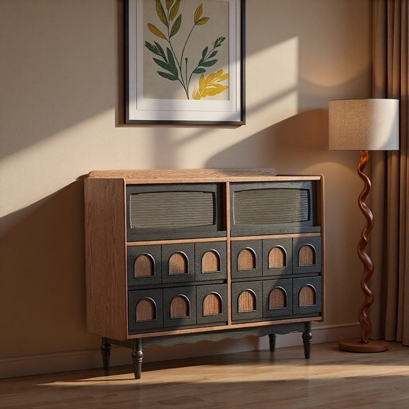 French Retro And Simple Sideboard