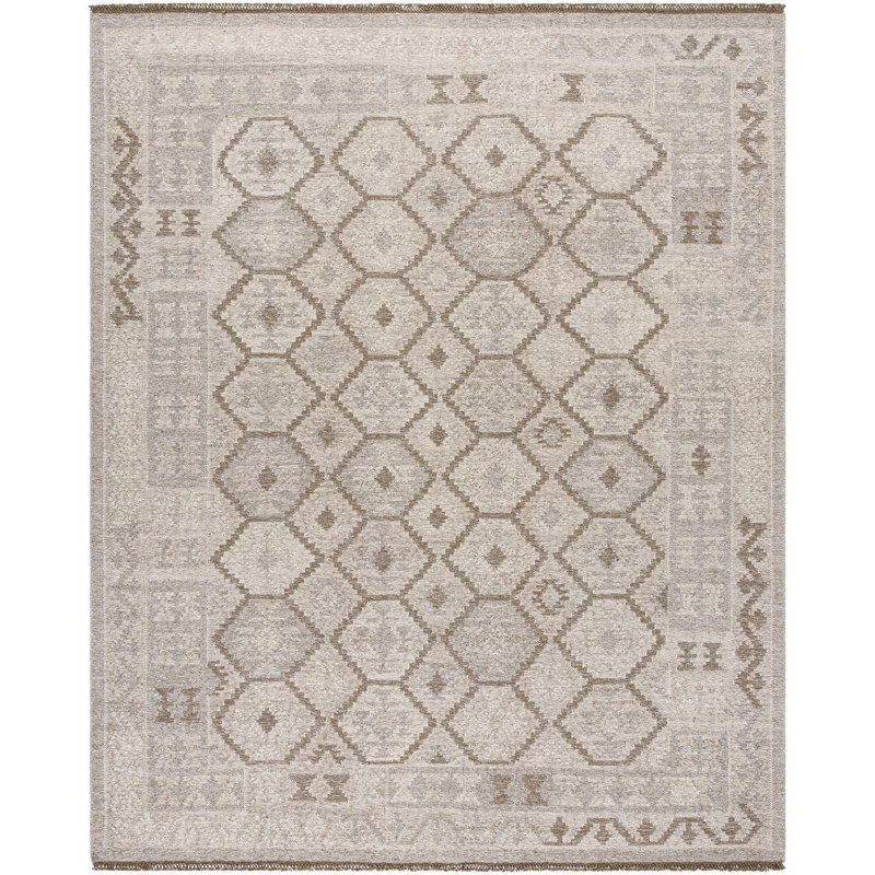 Tapis fait à la main Korten, Rectangulaire 8 pi x 10 pi