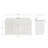 Hamlet 66.25'' Bathroom Vanity with Carrara Quartz Top-94003748-94003749-121645309