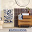 Sycamore Stripe Dusk/Blue 50x90 Bath Mat