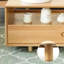 Table basse moderne entièrement en bois massif