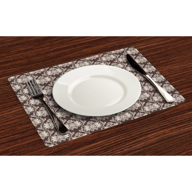 Récapitulatif 18,5" damassé