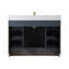 Ensemble de meuble-lavabo simple 48 po avec comptoir en quartz-724447790