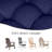 Outdoor High Back Chair Cushion Set-1410429965