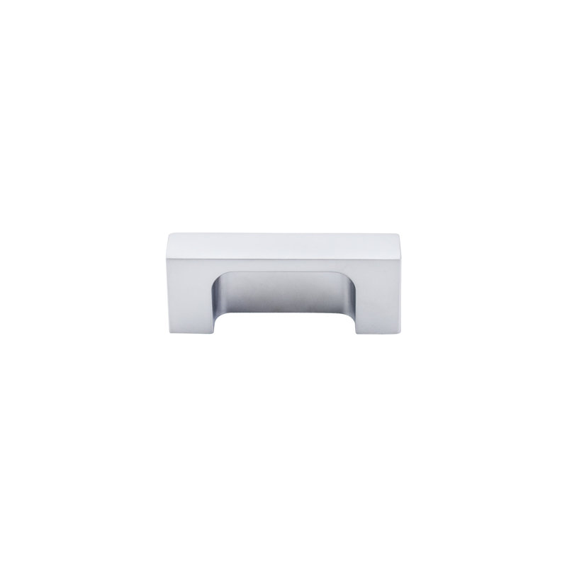 Modern Metro Finger Pull, Aluminum, 2" Center to Center