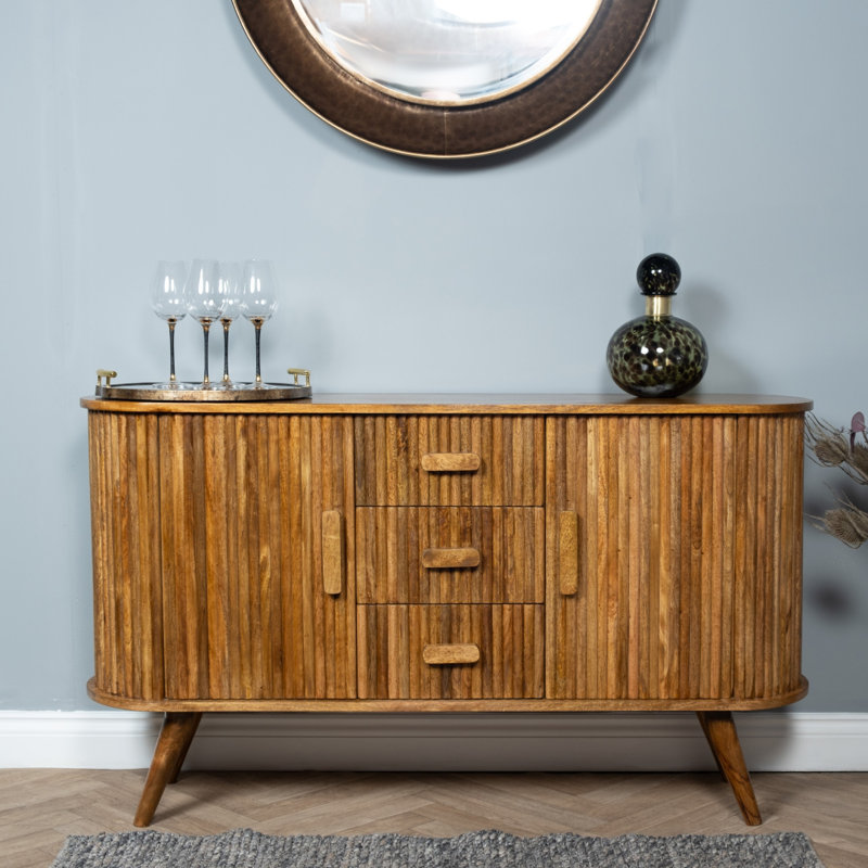 Elleen 140cm Solid Wood Sideboard