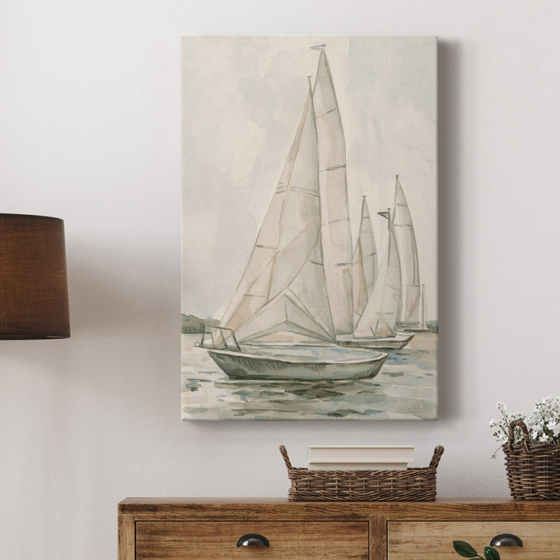 Toile tendue avec châssis Voile Scribble II - prête à être accrochée, H 18 po x l 12 po x P 1 po