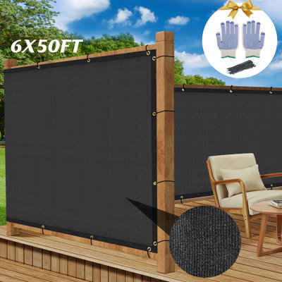 Black Polyethylene Plastic Fencing