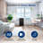 Serenelife 12000 BTU Portable Air Conditioner - 3-In-1 Compact Standing Air Conditioner For Room Up To 380 Sq. Ft. - Floor AC Unit With Remote Control - Universal Casters, Window Mount Kit