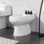 Serena Three-Handle Widespread Vertical Bidet Faucet-74307490