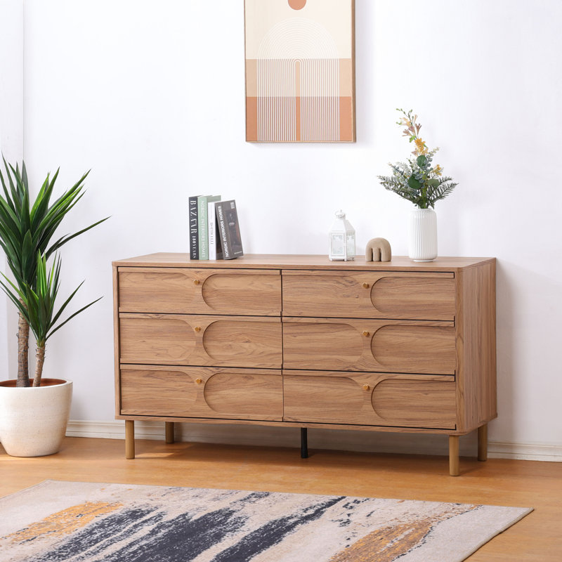 Commode 6 tiroirs Prinpop