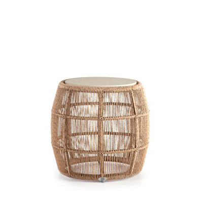 Calixto Outdoor Round Side Table
