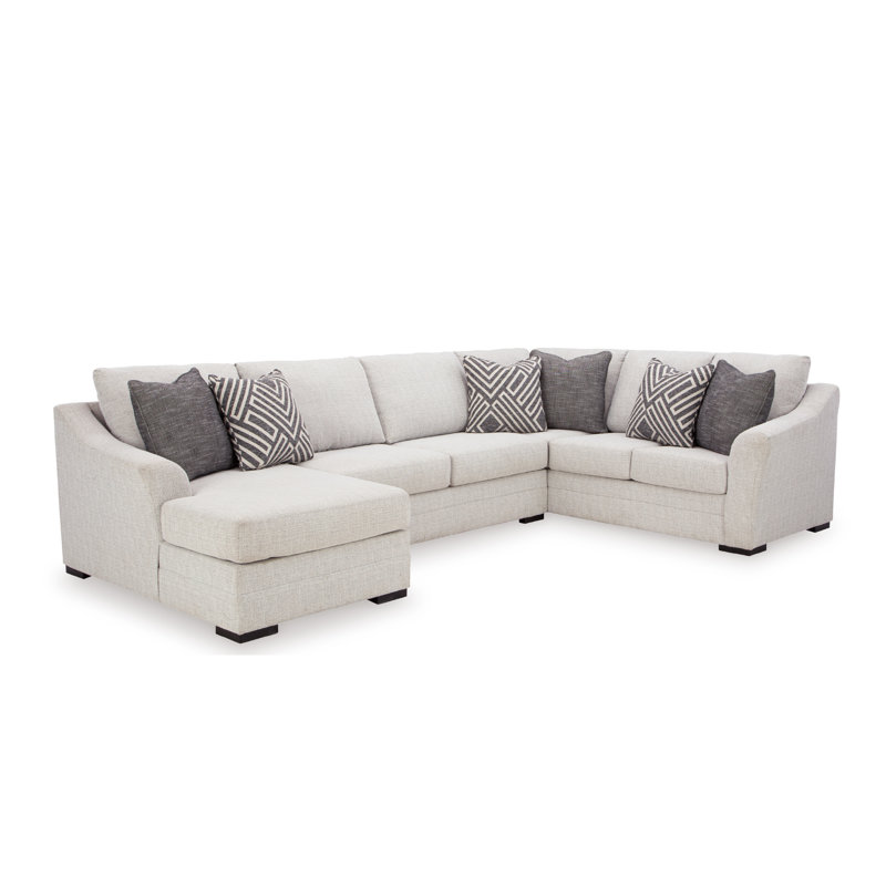 Koralynn 3-Piece Sectional With Chaise, Right Hand Facing