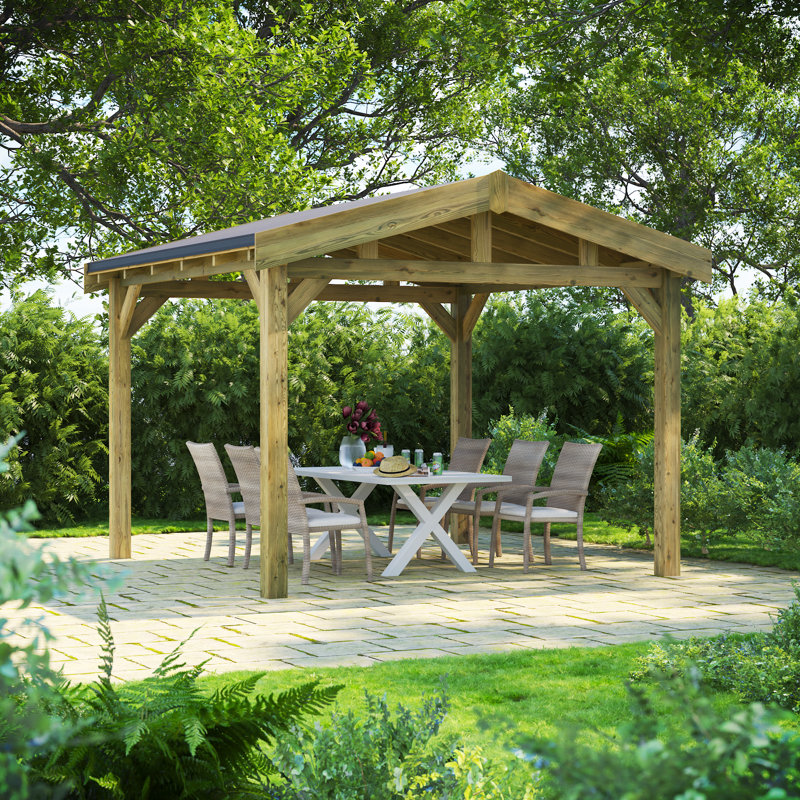18x10 Powersheds Apex Gazebo