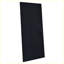 Miroir de plancher pleine longueur 32 po x 71 po noir ultrabrillant | Miroir autoportant Modern Glam pour salon, chambre à coucher-129957031