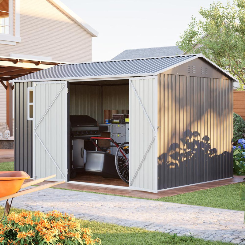 Premium Metal Storage Shed