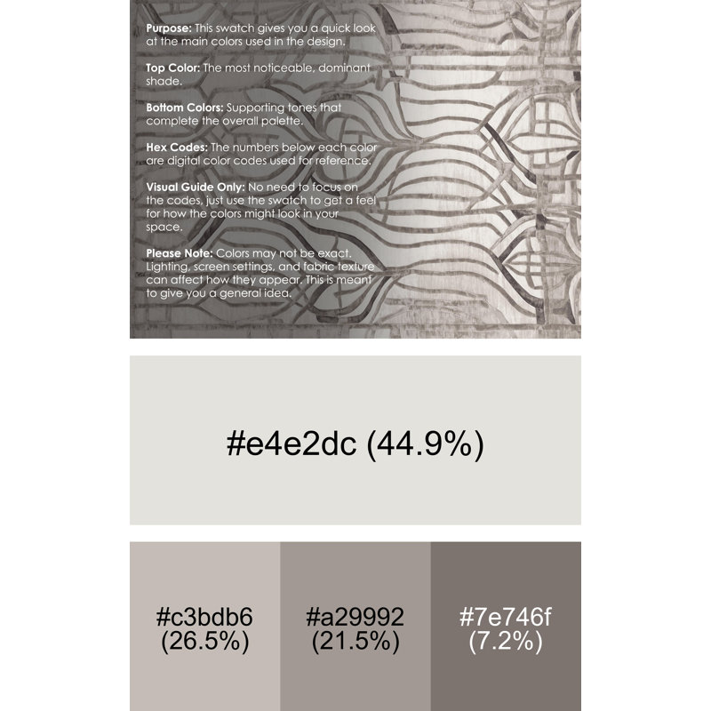 Machine Washable Gray Area Rug, Square 8'
