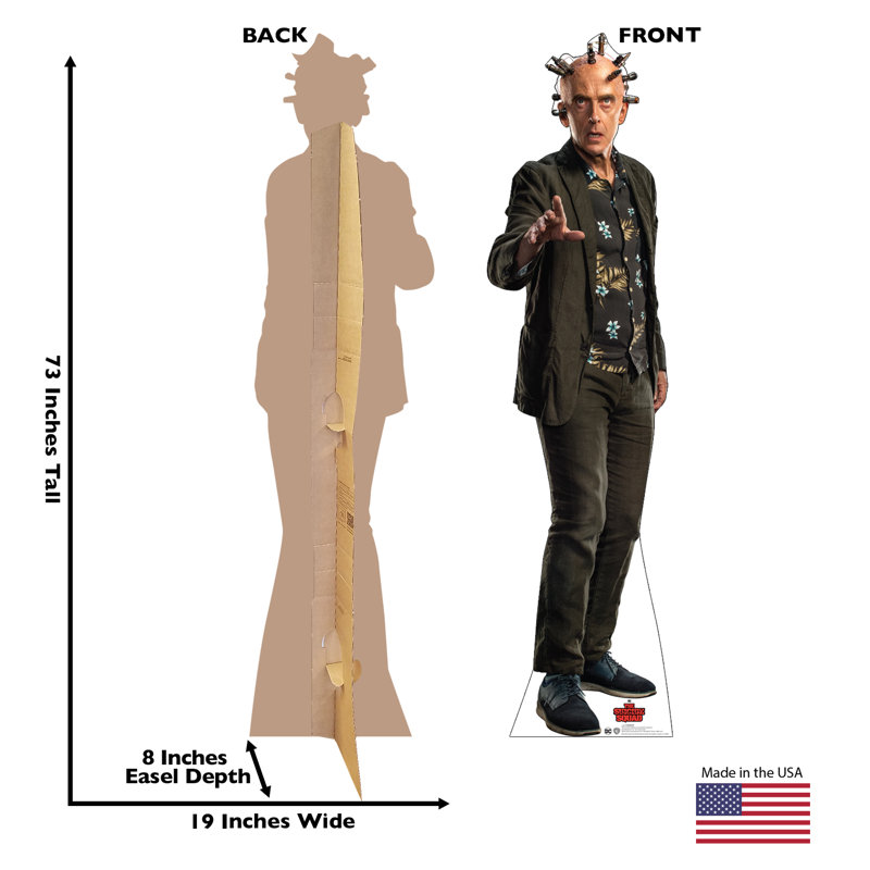 «Thinker Cardboard Standup»