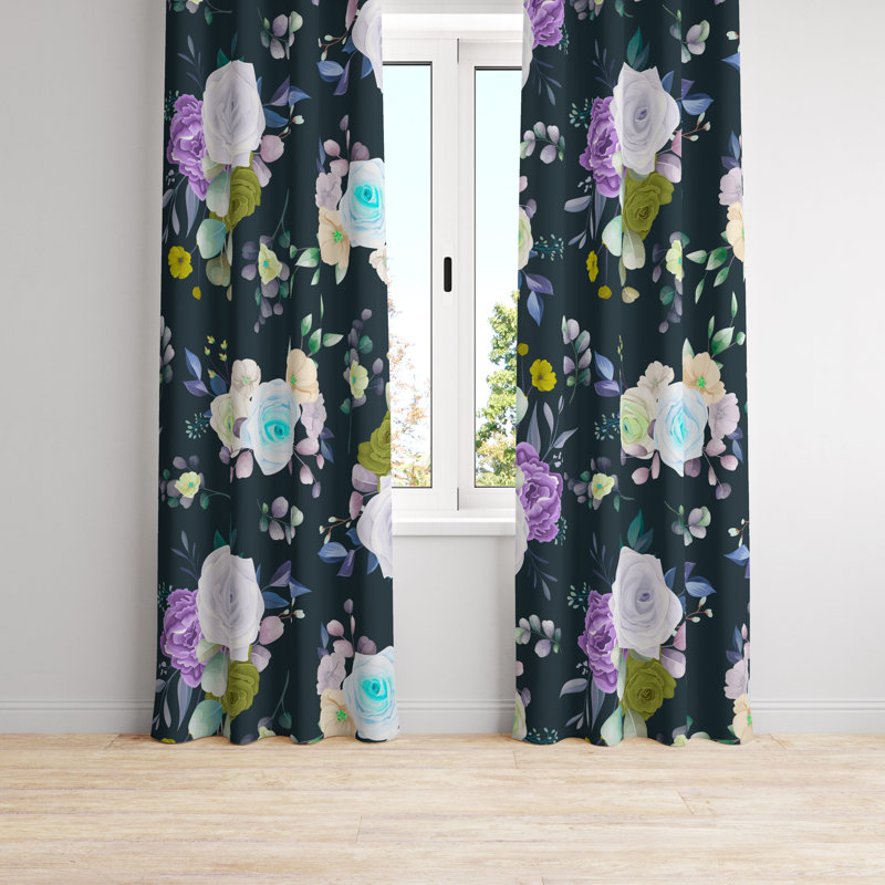 Hakeem Room Darkening Curtain Pair