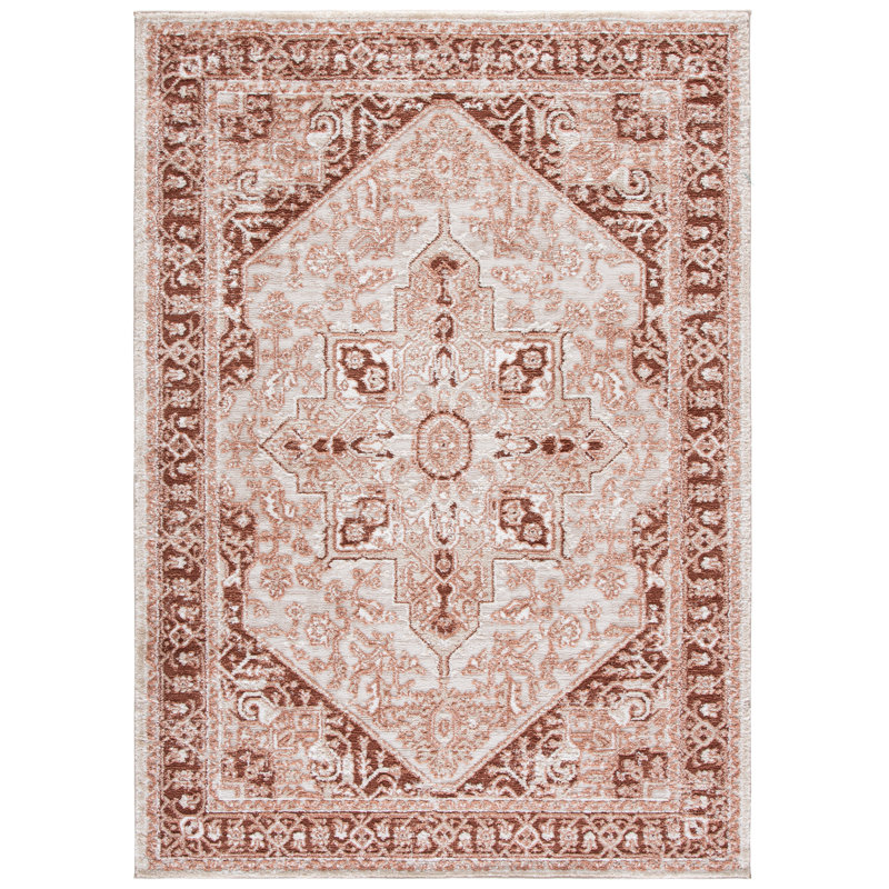 Lunara Power Loom Polyester; Jute/Sisal; Polypropylene Plastic Oriental Indoor Rug, 5'-3" x 7'-6" Rectangle