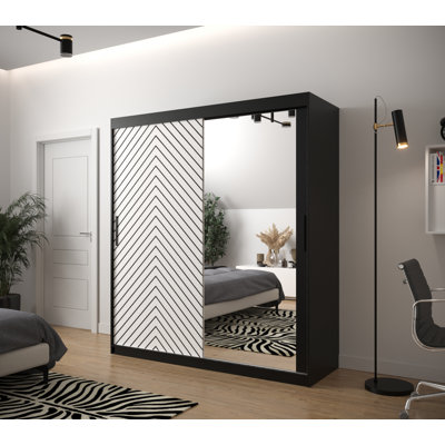 Aroldo 2 Door Manufactured Wood Wardrobe