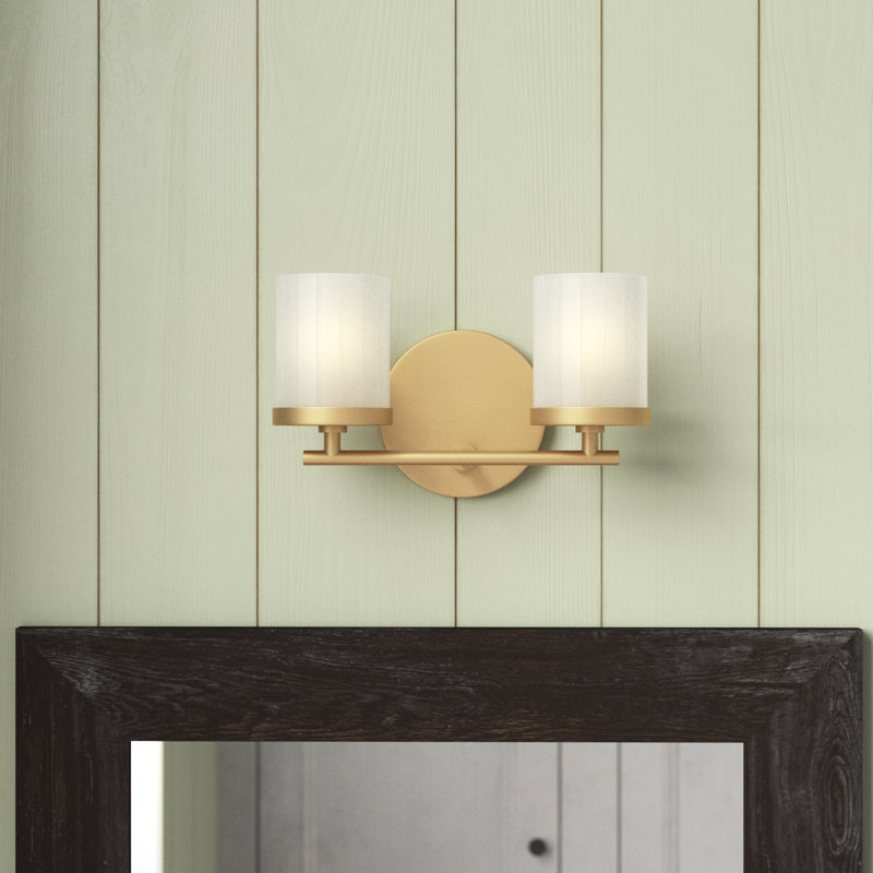 Highpoint 2 - Light Dimmable Vanity Light, Aged Brass