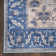 Lietz Machine Washable Persian Denim Area Rug in Blue/Gray/Beige