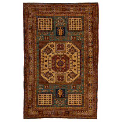 6x10 Multicolor Turkish Tribal Rug