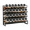 Ensemble de rangement à épices avec pots à épices, 386 étiquettes, marqueur à craie et entonnoir pour armoire, comptoir, garde-manger, armoire ou fixation murale et de porte