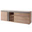 Amsterdam 215cm Solid Wood Sideboard