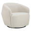 Fauteuil demi-tonneau pivotant rembourré Ingetraut-122946983