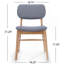 Chaises en tissu, ensemble de 2-672990612-672990611
