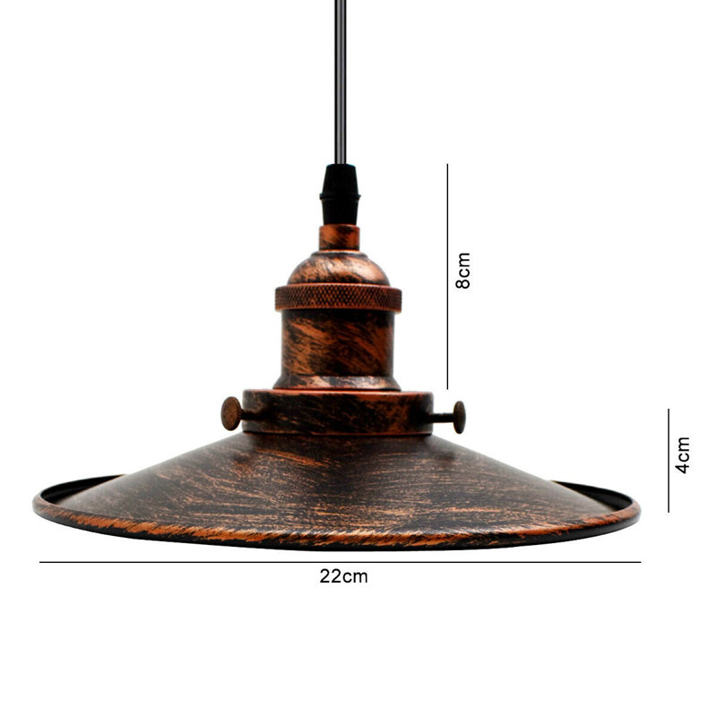 Old Orchard 1 - Light Rustic Red Single Pendant