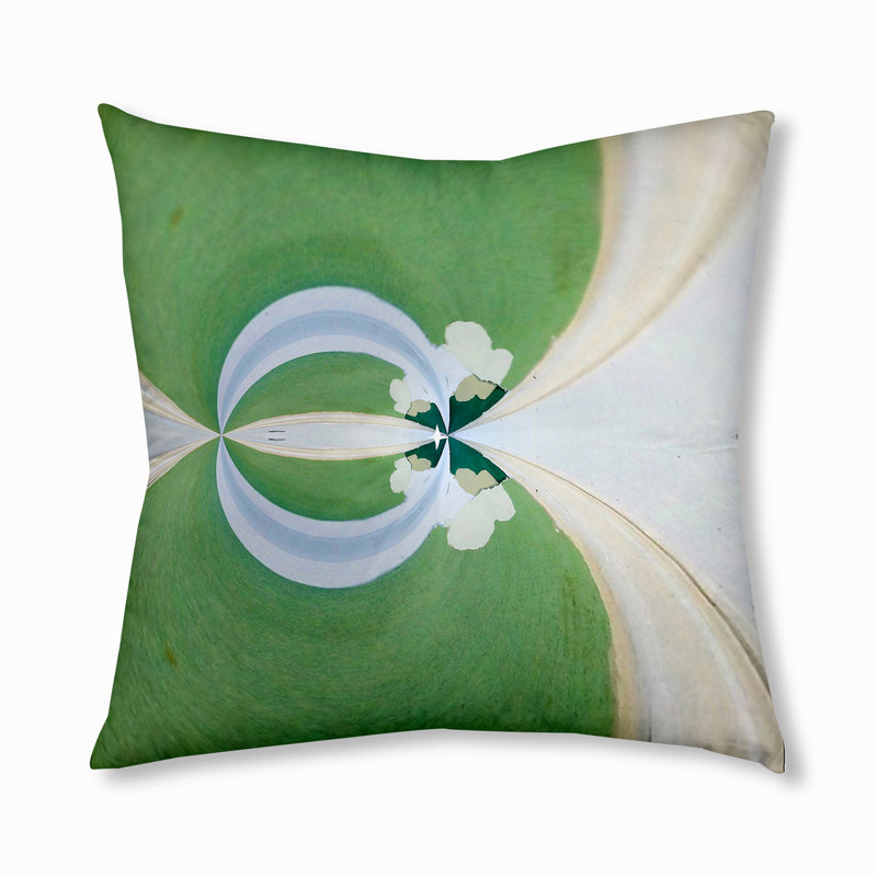 151_Bohemian & Eclectic Lilly Pad Design, 26 po x 26 po