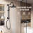 Shower Faucet with 2-Function 8 Inch Rainfall Shower Head-104845183