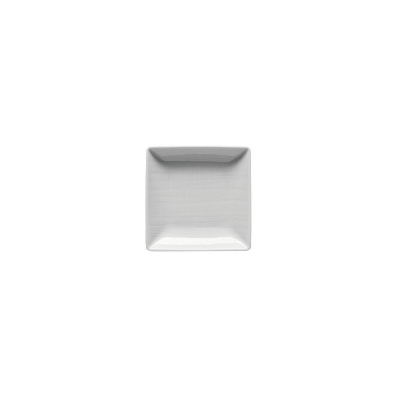 Mesh Porcelain Bread And Butter Plate, White