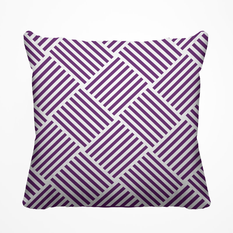 Housse et insert de coussin extérieur Langley, 19 po x l 19 po, Améthyste
