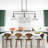 3-Lights Industrial Vintage Glass Kitchen Island Lighting