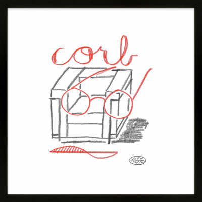 Chairs Corb par Jeff Jackson - impression d'un seul cadre